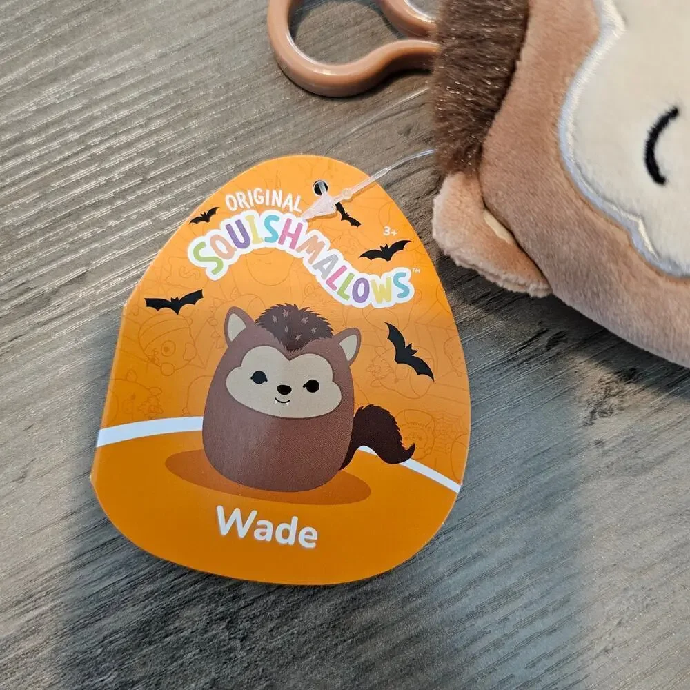 Squishmallows Wade the Werewolf Plush Squishy Soft Toy 3.5
